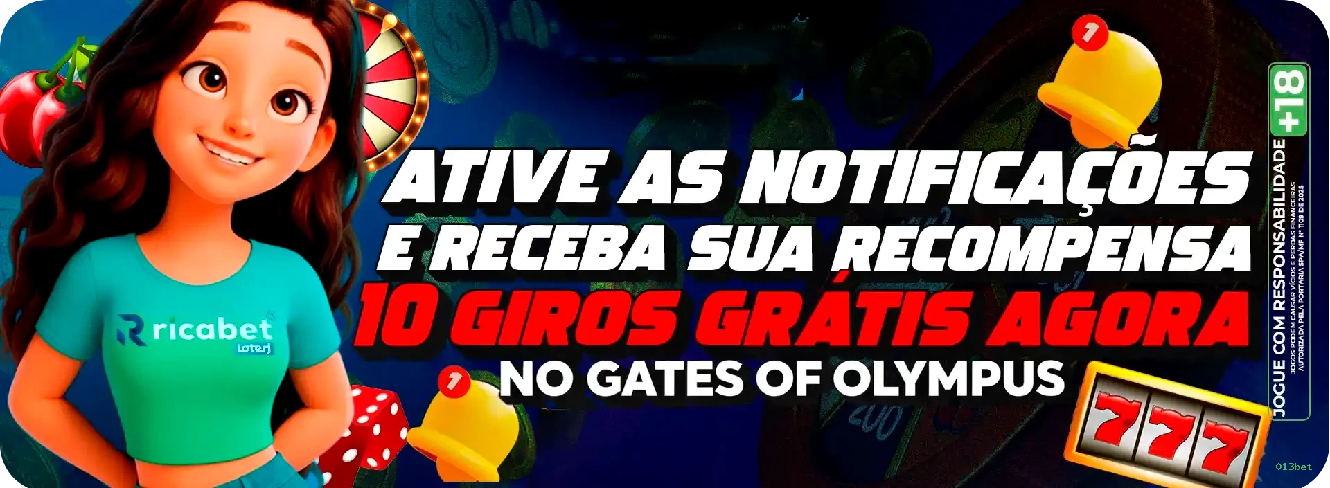 Slots online da 013bet com jackpots progressivos